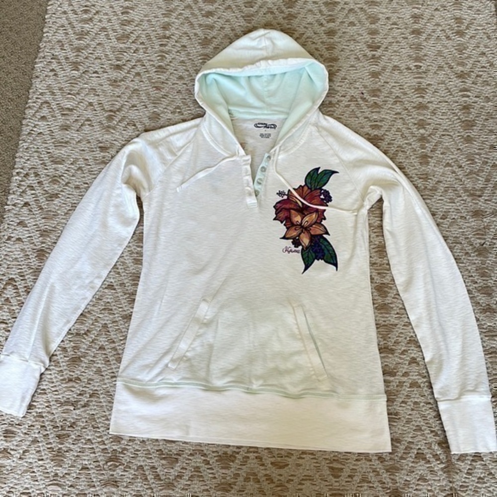 Crazy Shirts small long sleeve lightweight hoodie